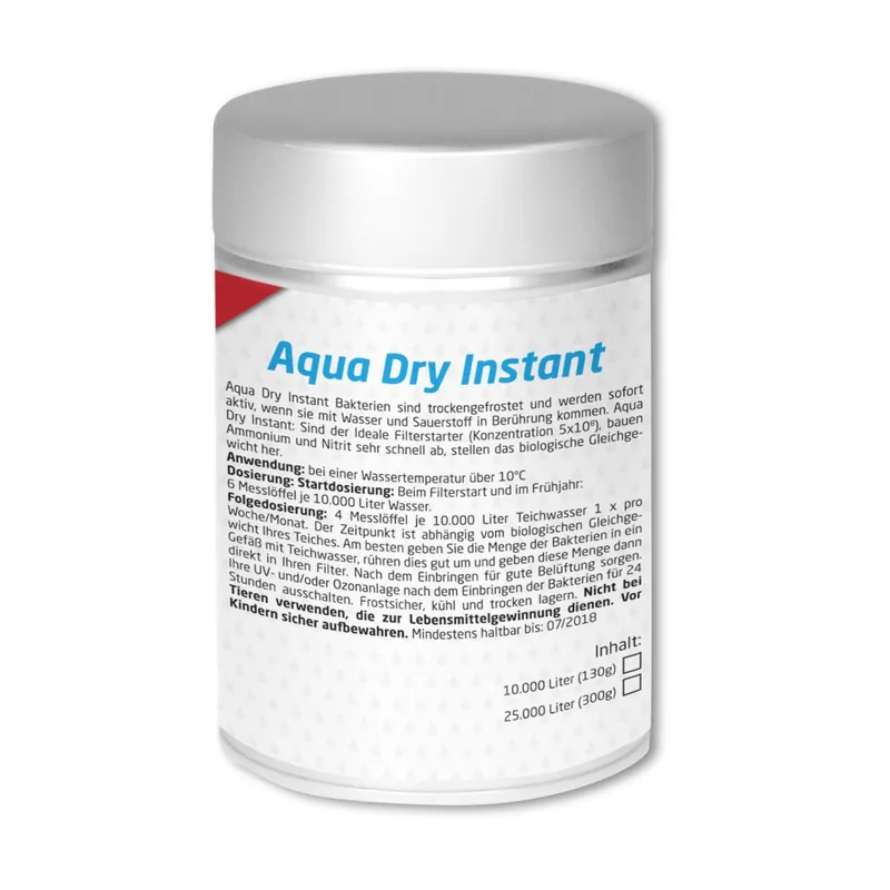 Aqua Dry Instant 0,30 kg -Starterbakterien für den Teich- Nur Heute
